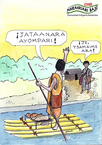 Saludos en ashaninka